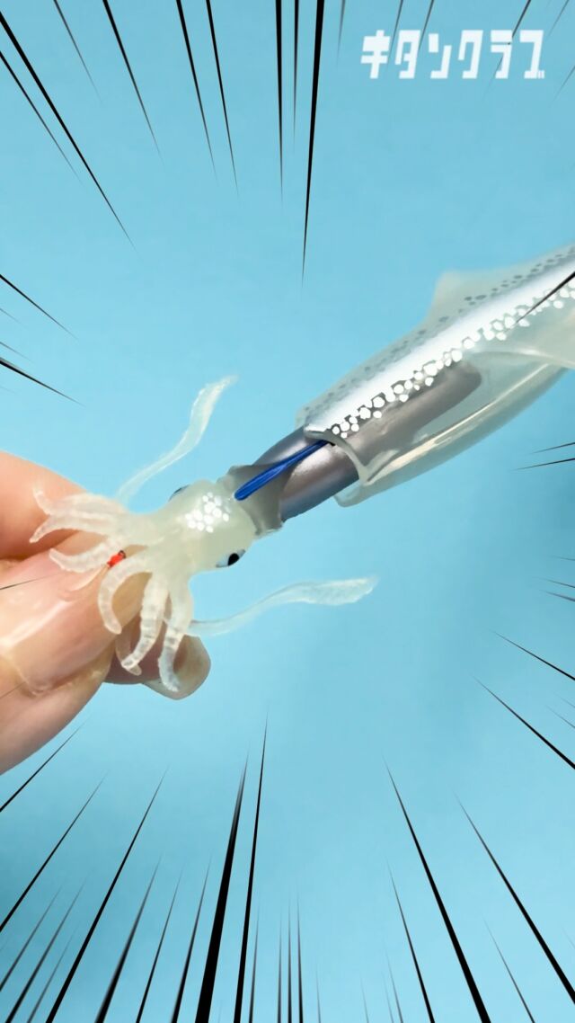 .
引っ張るとワタが飛び出す💨

【#イカとワタ マーカーチャーム】
全5種　発売中🦑

https://kitan.jp/products/ikatowata_mc/

#カプセルトイ #ガチャガチャ #ガチャ #カプトイ #イカ #烏賊 #ワタ #squid